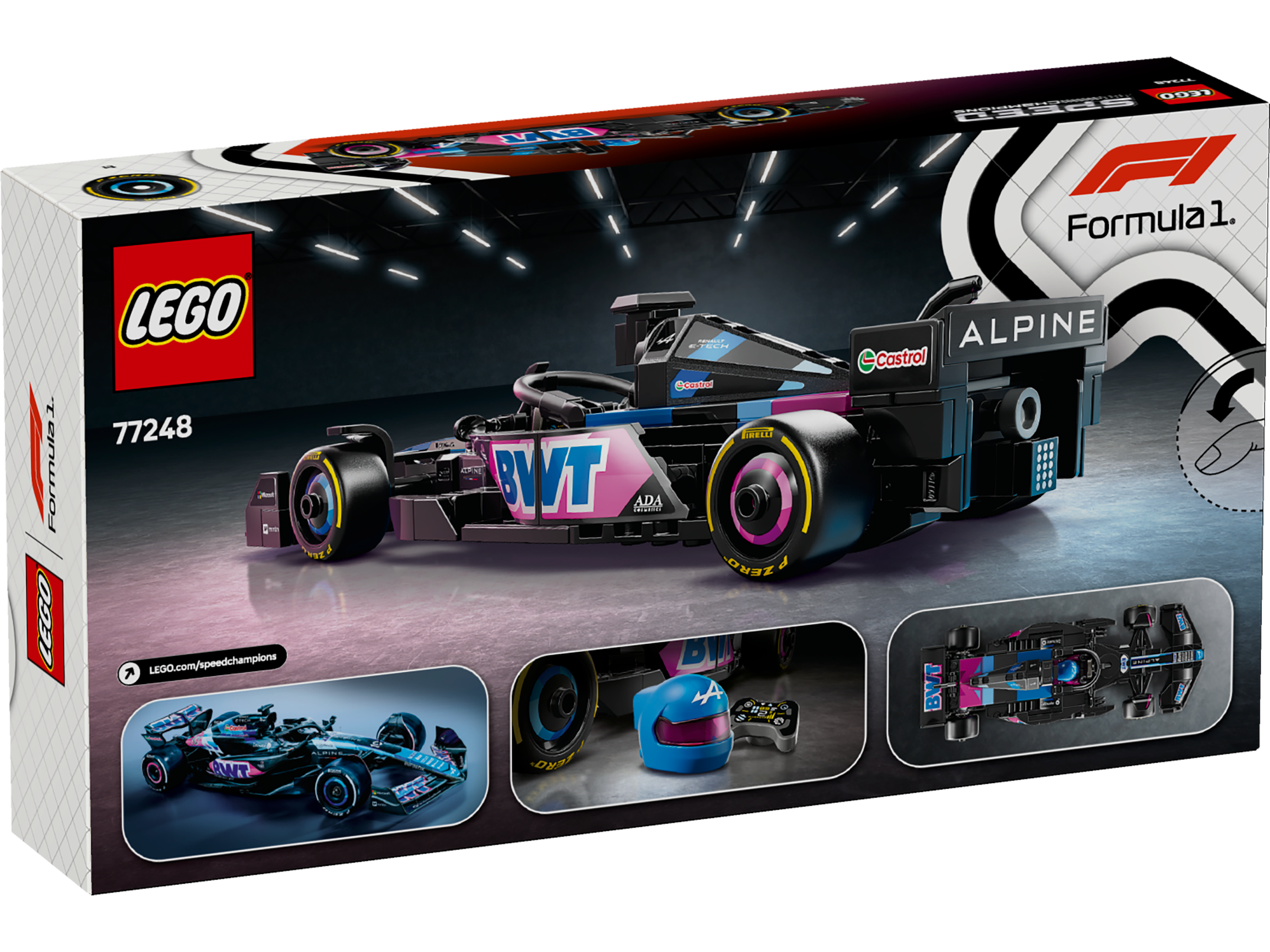 LEGO Speed Champions BWT Alpine F1® Team A524  77248 - Bild 11