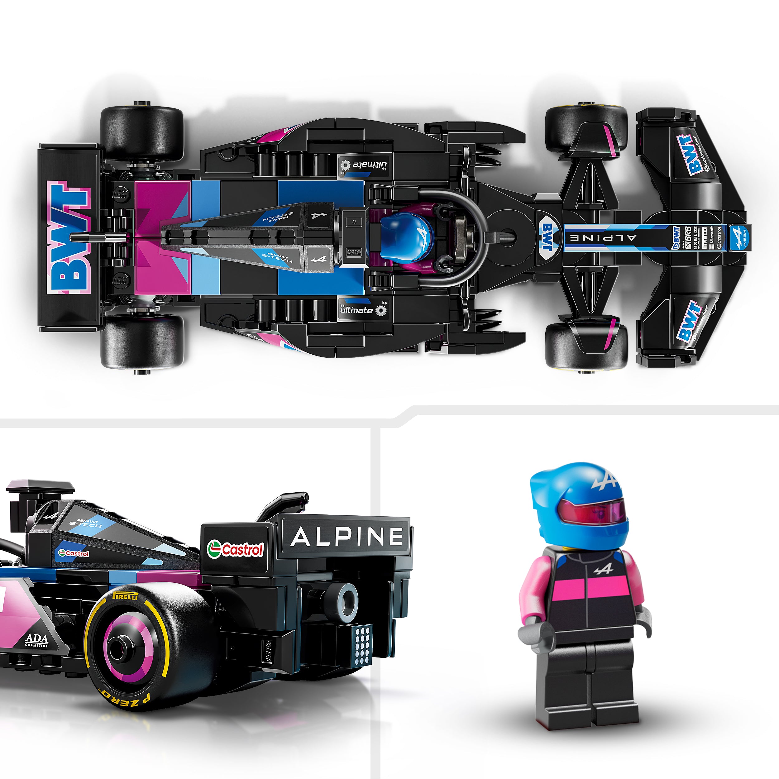 LEGO Speed Champions BWT Alpine F1® Team A524  77248 - Bild 7