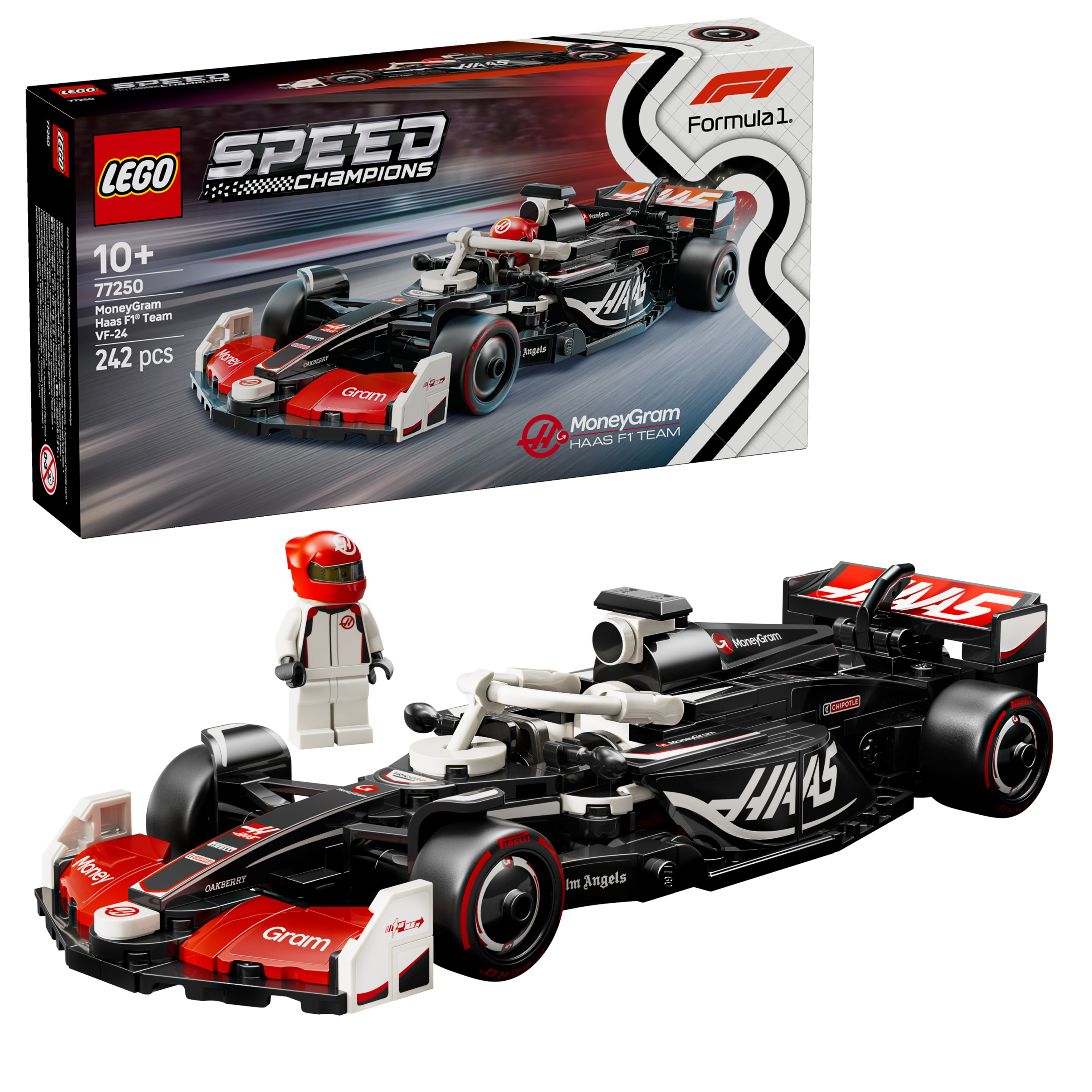 LEGO Speed Champions  MoneyGram Haas F1® Team VF-24 77250 - Bild 9