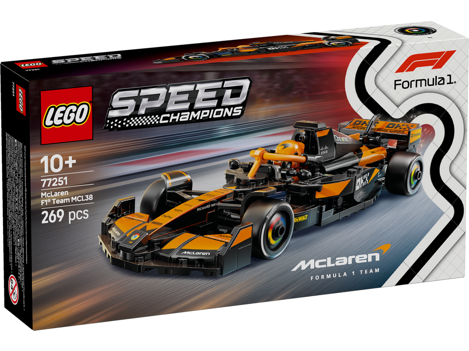LEGO Speed Champions McLaren F1® Team MCL38 Rennauto 77251