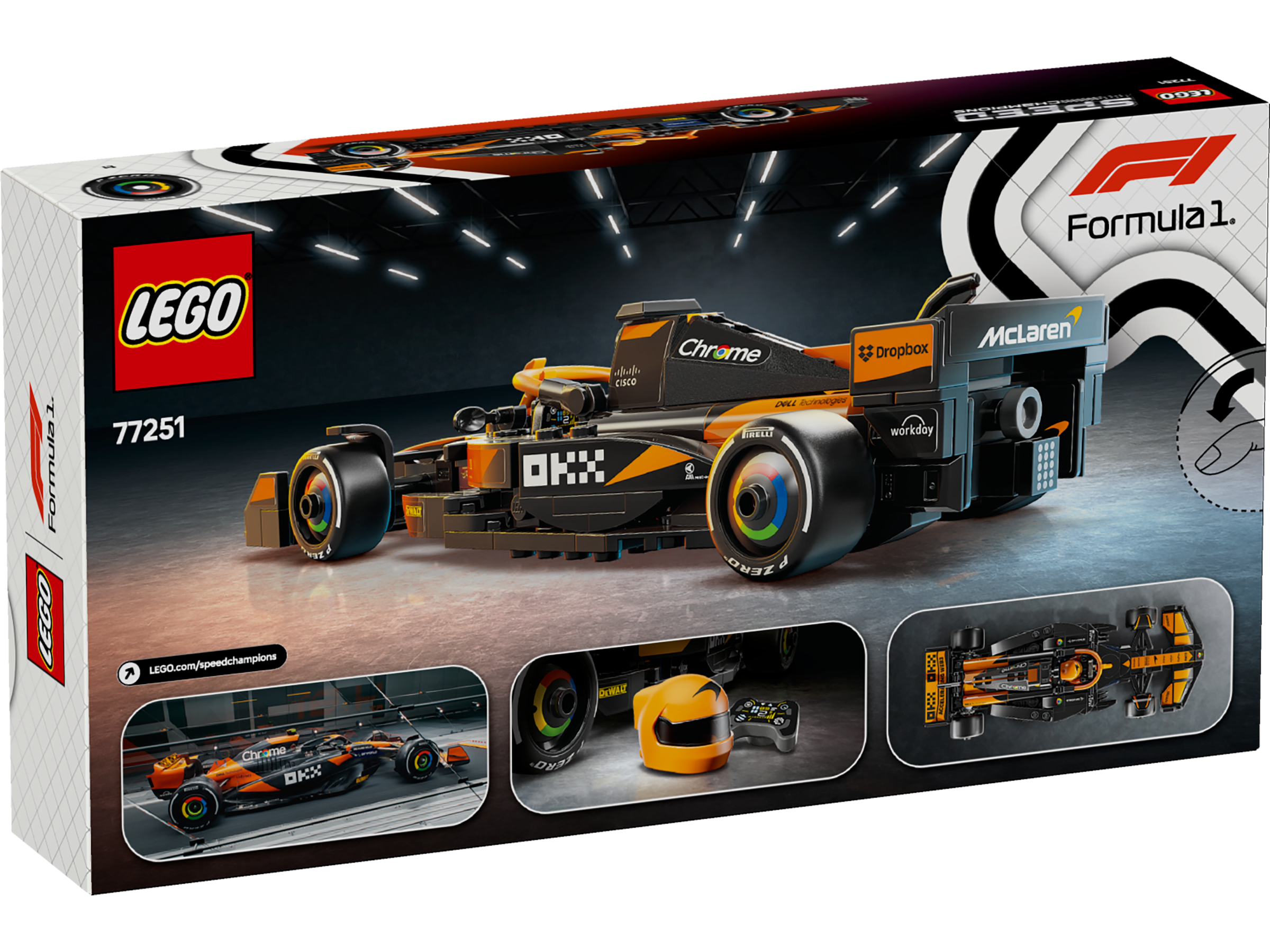 LEGO Speed Champions McLaren F1® Team MCL38 Rennauto 77251 - Bild 10