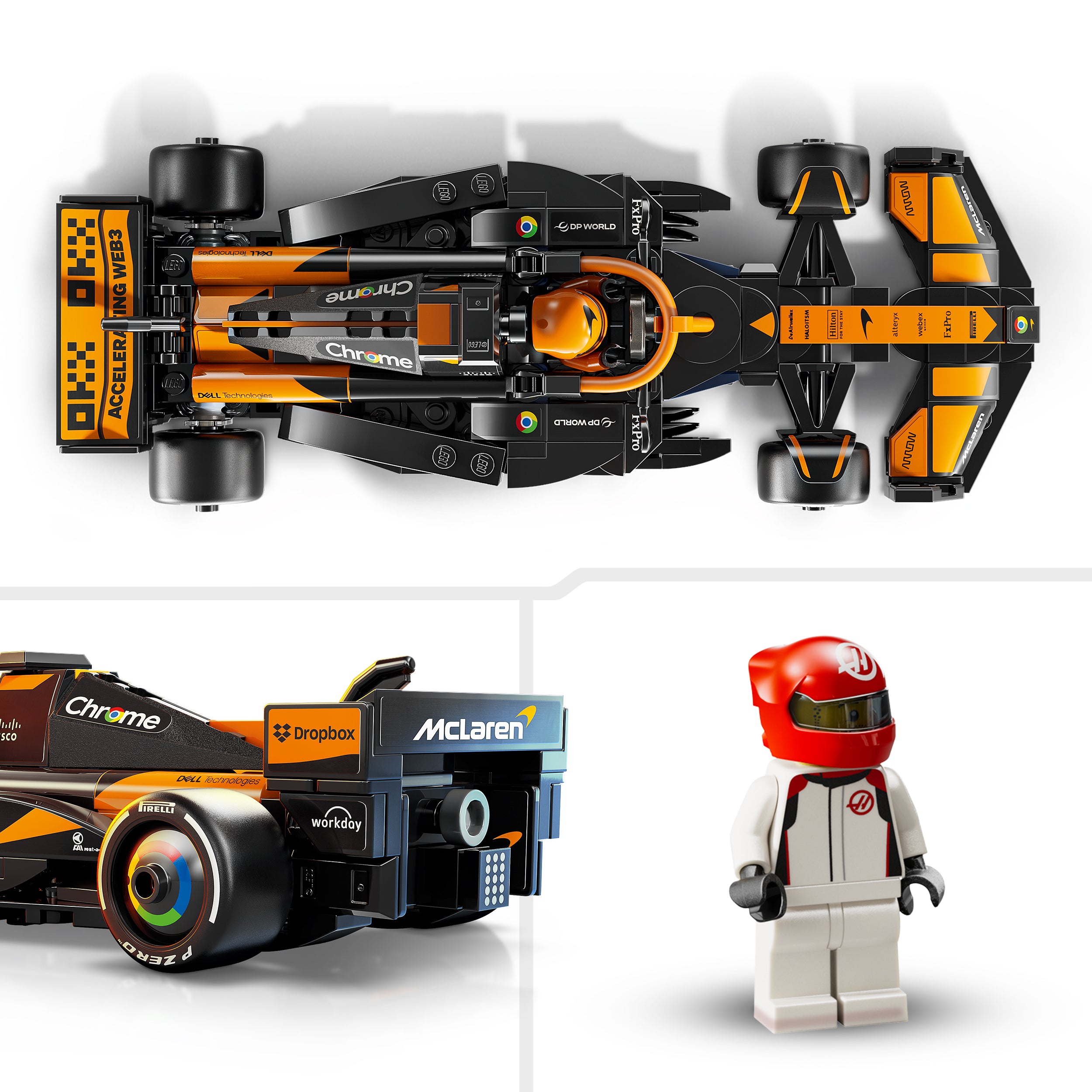 LEGO Speed Champions McLaren F1® Team MCL38 Rennauto 77251 - Bild 8