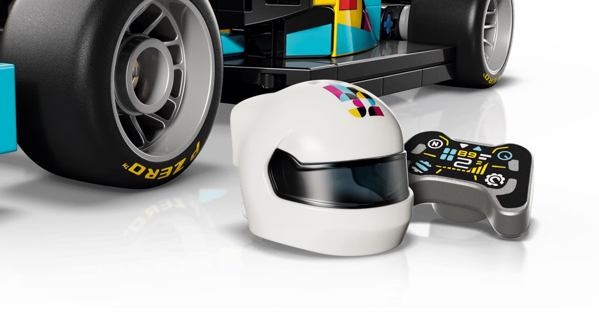 LEGO® Speed Champions 77258 F1 ACADEMY Rennwagen - Bild 5