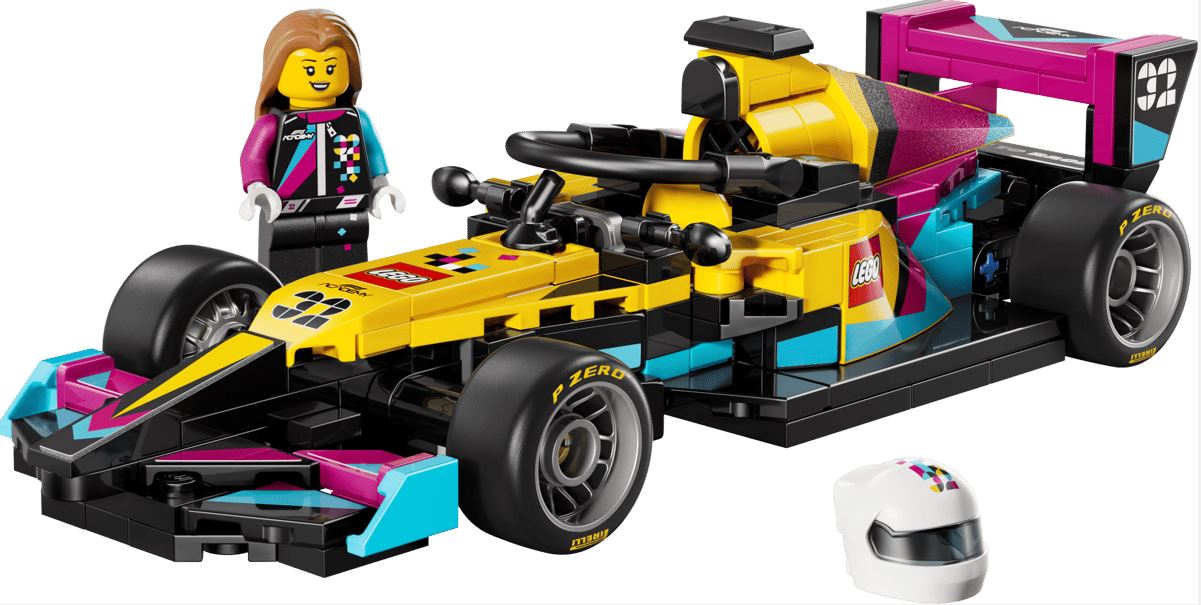 LEGO® Speed Champions 77258 F1 ACADEMY Rennwagen - Bild 2