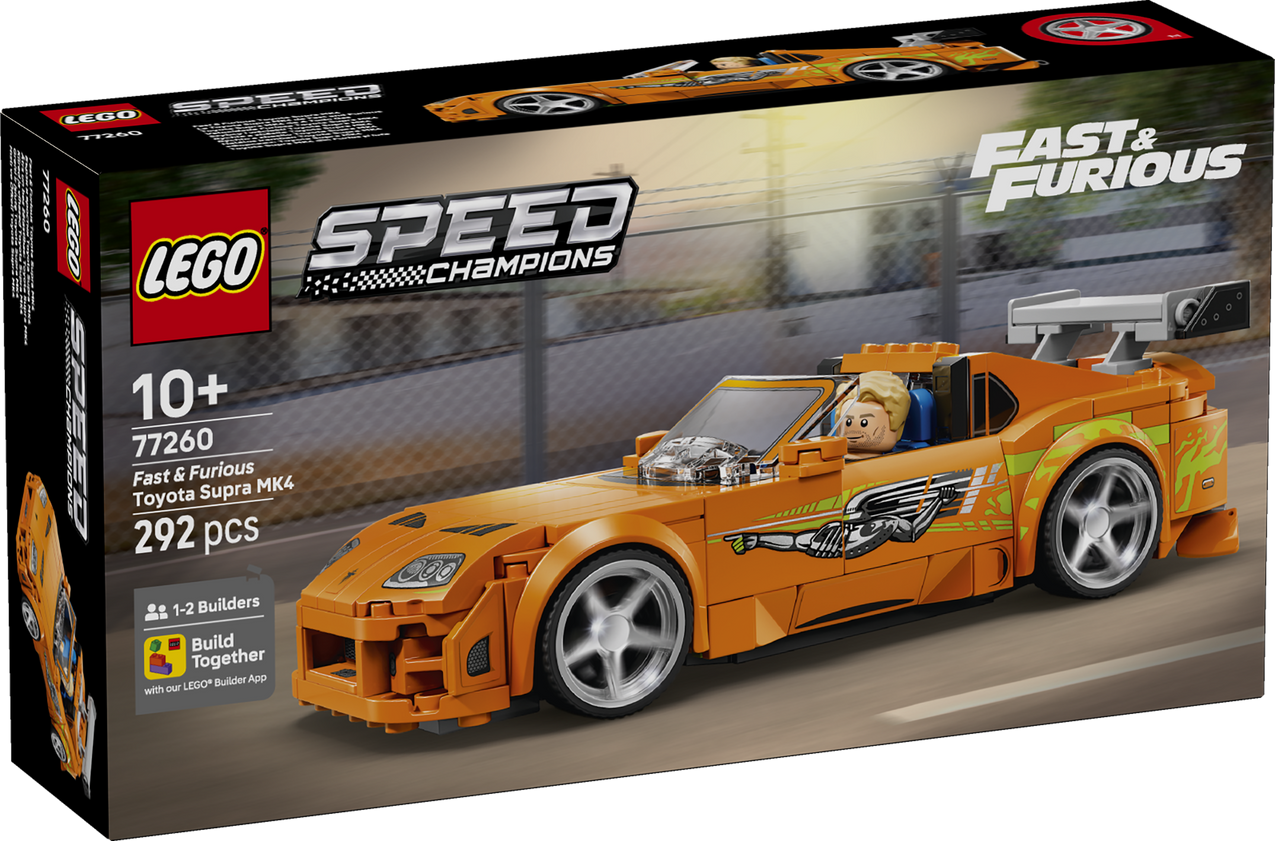 LEGO Speed Champions 77260 The Fast and The Furious Toyota Supra MK4