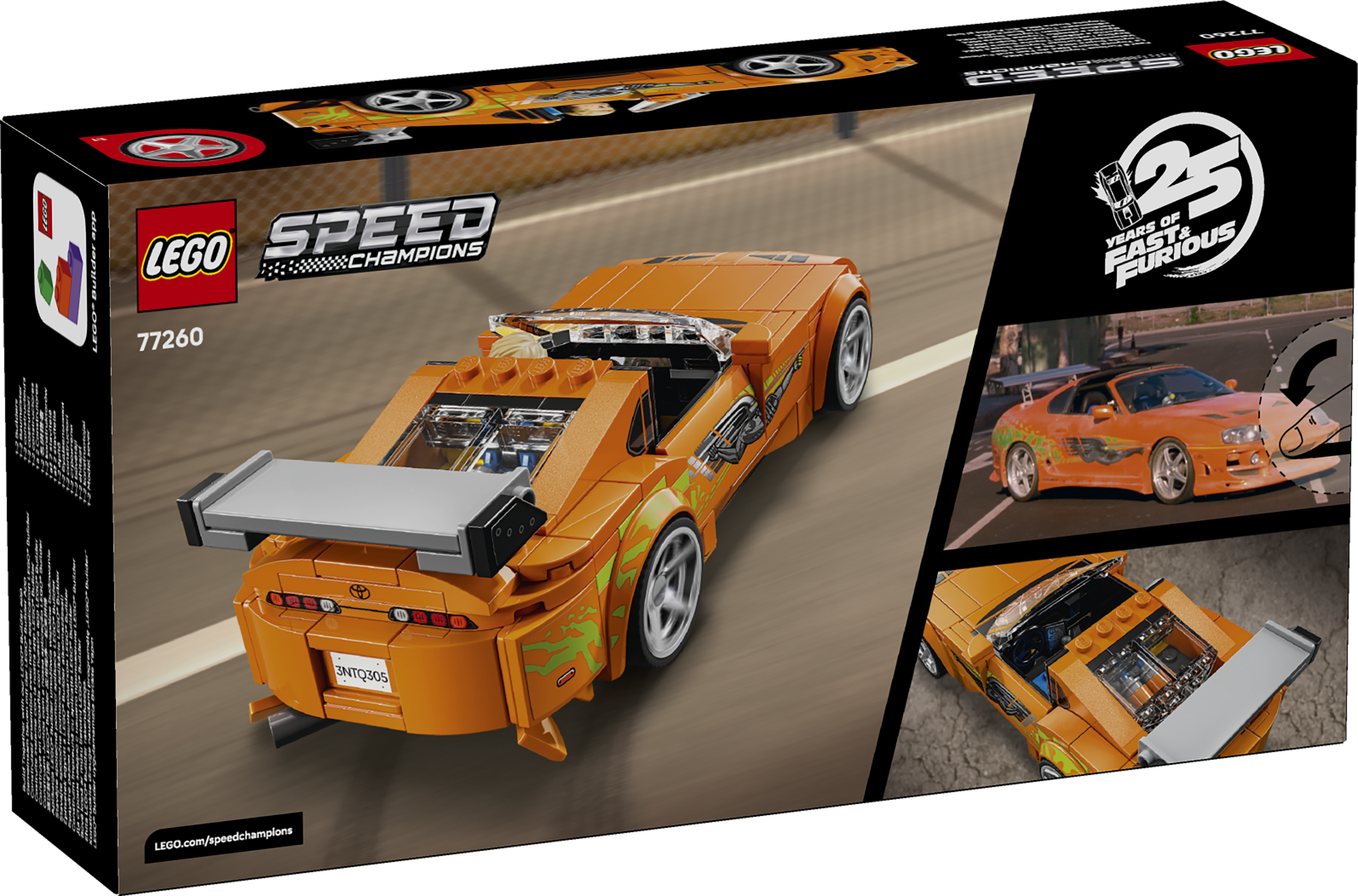 LEGO Speed Champions 77260 The Fast and The Furious Toyota Supra MK4 - Bild 7