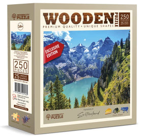 Puzzle Holz Oeschinersee 250 Teile