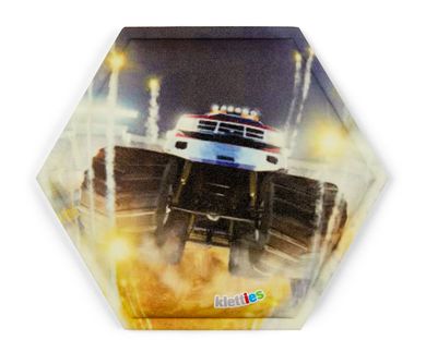 Ergobag Glow in the Dark-Klettie Monstertruck - Bild 1