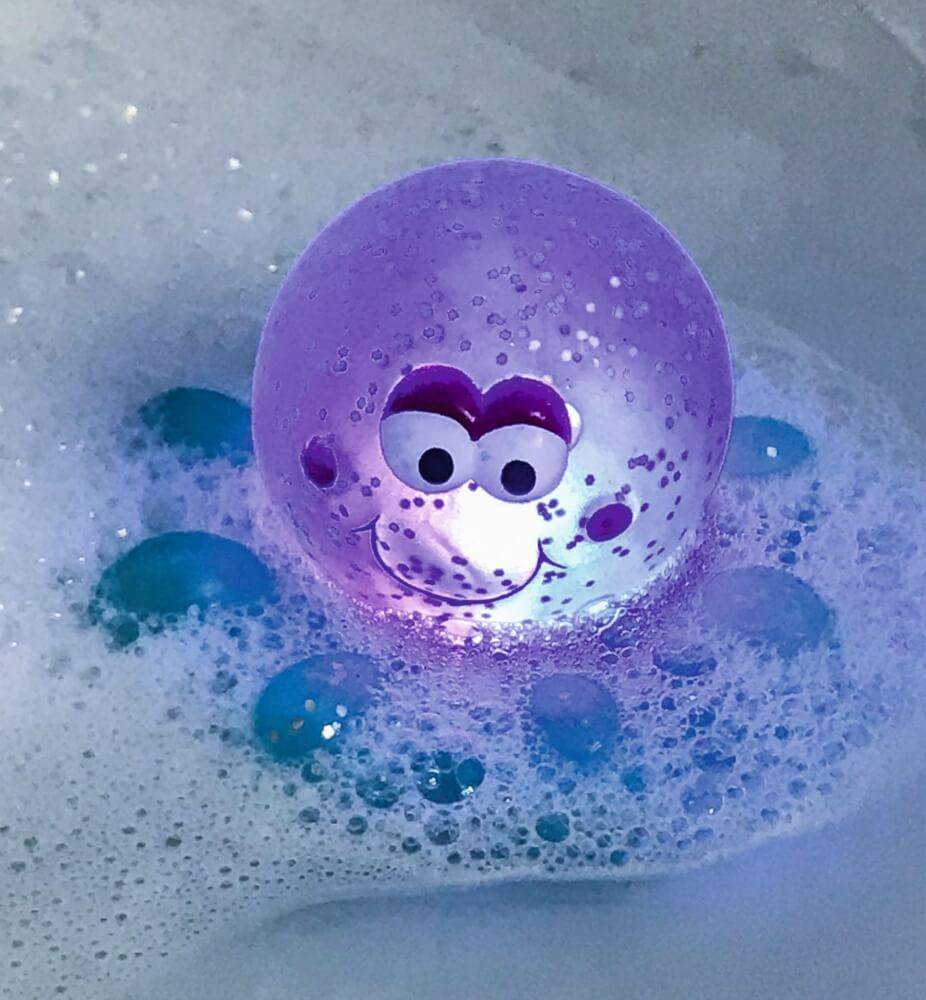 Leuchtende Glitzerkraken für die Badewanne - Bild 5