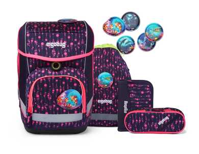Ergobag cubo 5-tlg. Set Bärmuda Viereck Lumi Edition