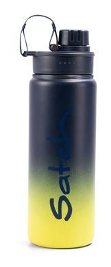 Satch Trinkflasche Edelstahl Blue Graffiti