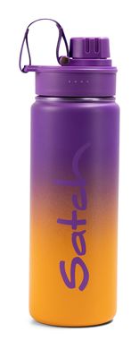 Satch Trinkflasche Edelstahl Purple Graffiti