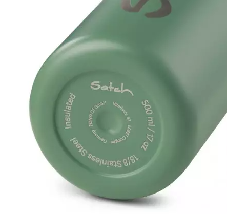 Satch Trinkflasche Edelstahl Nordic Jade 500ml - Bild 4