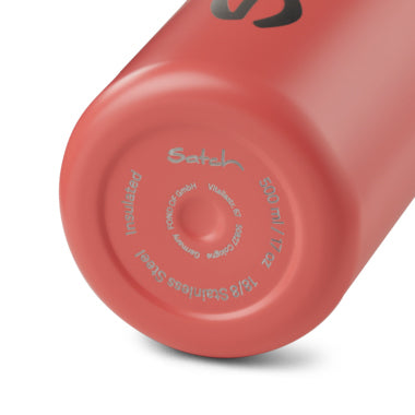 Satch Trinkflasche Edelstahl Nordic Coral 500ml - Bild 3