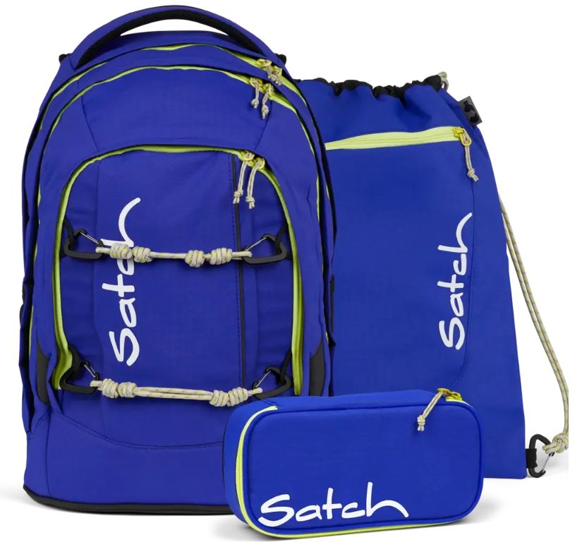 Satch Pack Schulrucksack Blue Climber 3-teilig - Bild 1