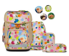 Ergobag Cubo 5-tlg. Set Eco Hero Flower PowBär