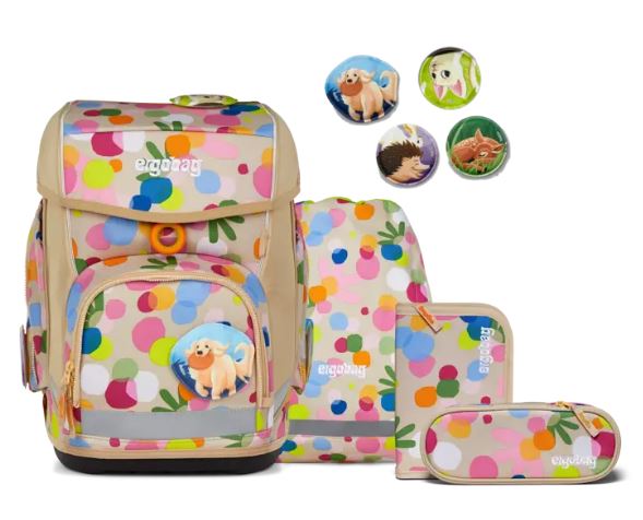 Ergobag Cubo 5-tlg. Set Eco Hero Flower PowBär - Bild 1