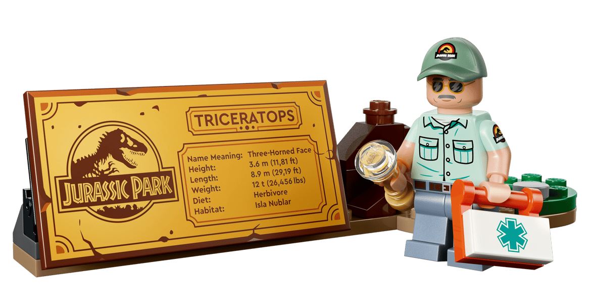 LEGO Jurassic World Dinosaurier-Fossilien: Triceratops 77985 - Bild 3