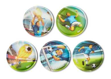 Ergobag Klettie-Set Fussballstürmer 5-tlg - Bild 1