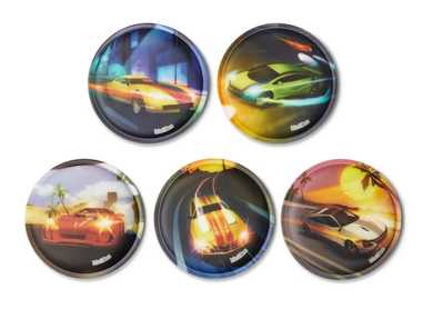 Ergobag Klettie-Set Rennwagen 5-tlg - Bild 1