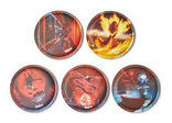 Ergobag Klettie-Set Feuerdrache 5-tlg