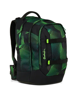 Satch Pack Schulrucksack Seismic Green