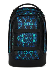 Satch Pack Schulrucksack Caleido Blue