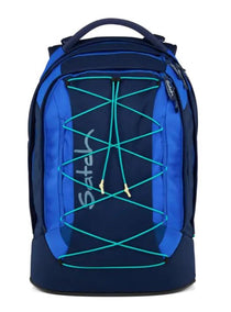 Satch Pack Schulrucksack Crossed Blue