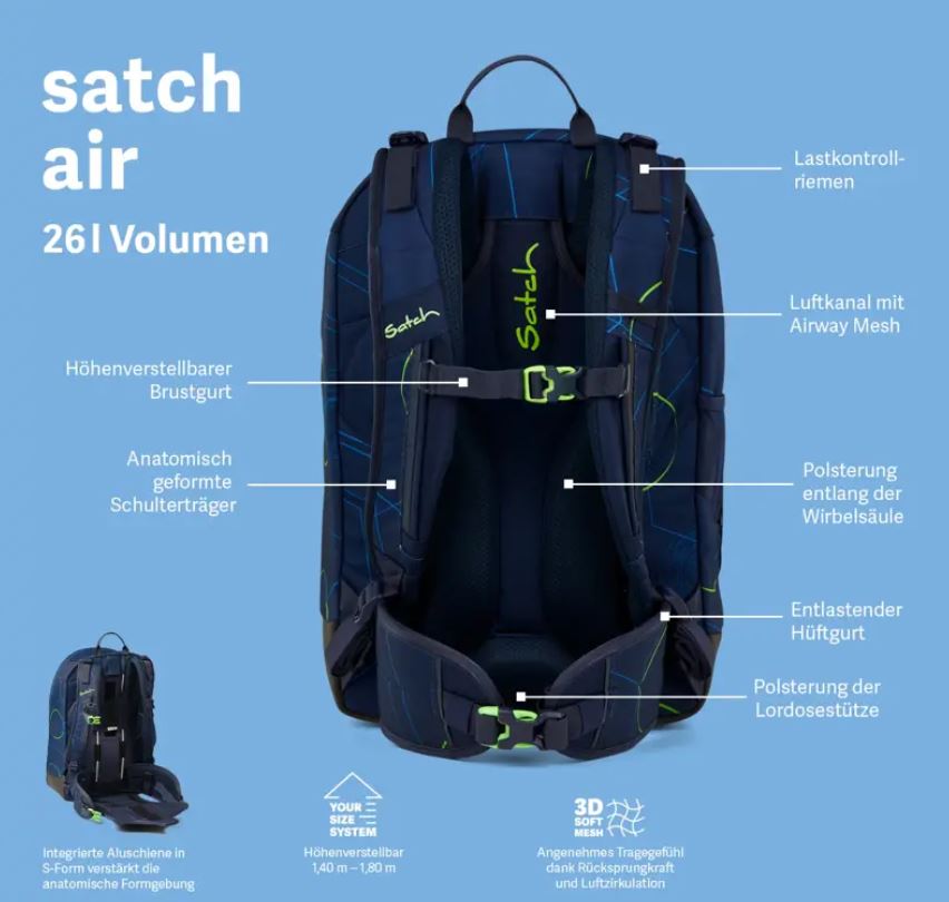 Satch Air Gradient mint - Bild 7