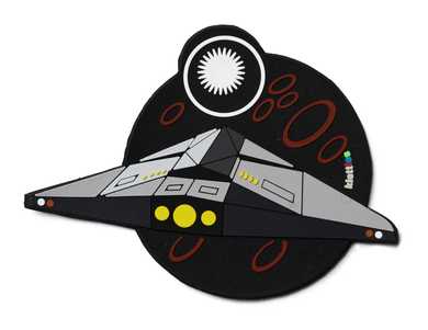 Ergobag 3D Silikon-Klettie Space - Bild 1