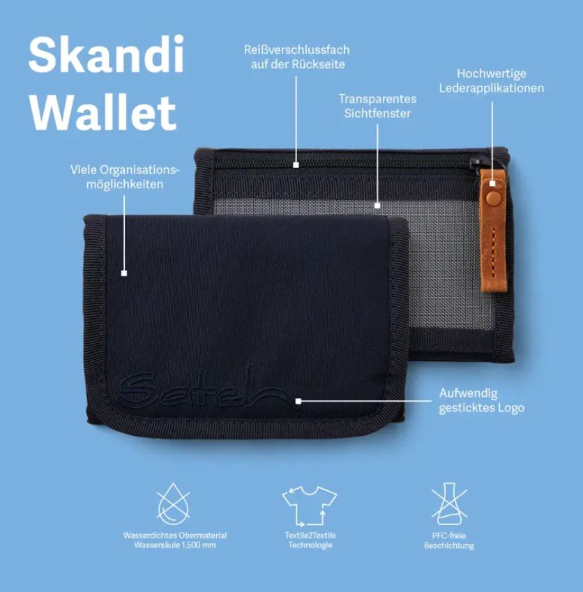 Satch Portemonnaie Nordic Black - Bild 3