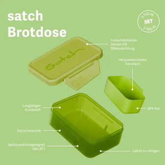 Satch Brotdose Purple
