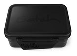 Satch Edelstahl Brotdose Black