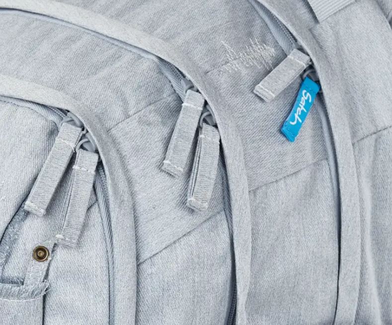 Satch Pack Schulrucksack Washed Blue 3-teilig - Bild 7