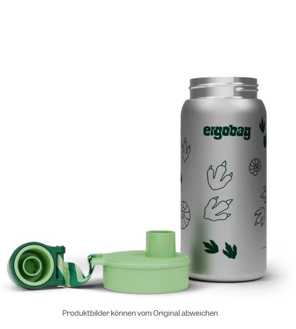 Ergobag Trinkflasche Edelstahl Dschungel - Bild 3