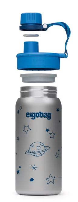 Ergobag Trinkflasche Edelstahl Sterne - Bild 2
