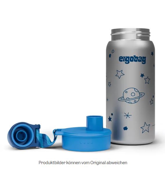 Ergobag Trinkflasche Edelstahl Sterne - Bild 3