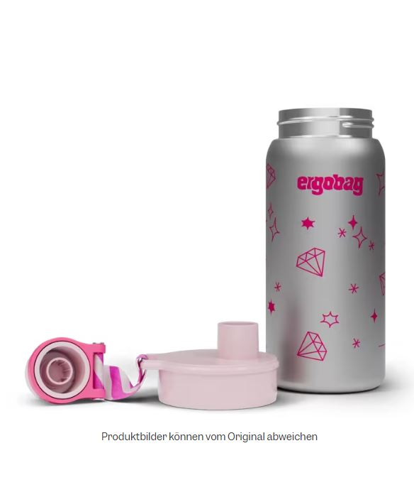 Ergobag Trinkflasche Edelstahl Glitzer - Bild 3