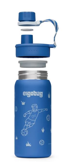Ergobag Trinkflasche Edelstahl Fussball - Bild 2