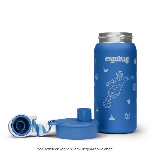 Ergobag Trinkflasche Edelstahl Fussball - Bild 3