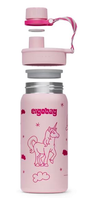 Ergobag Trinkflasche Edelstahl Einhorn - Bild 2