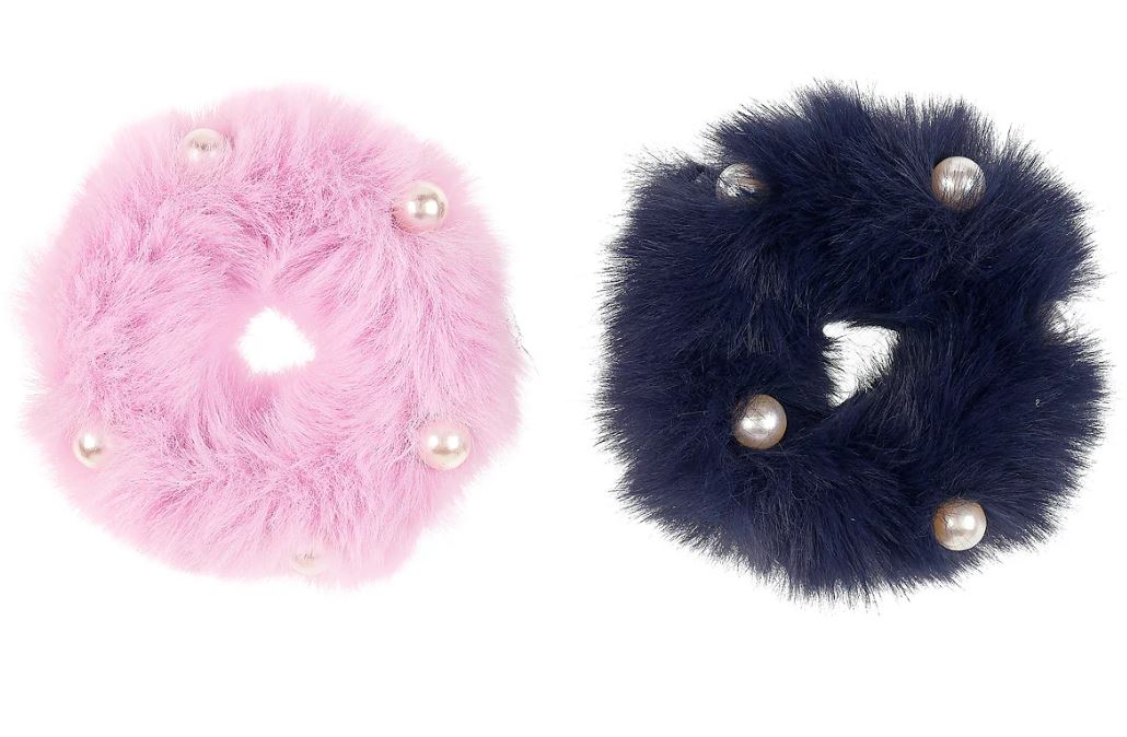 Haargummi Tessel lila - dunkelblau - Bild 1