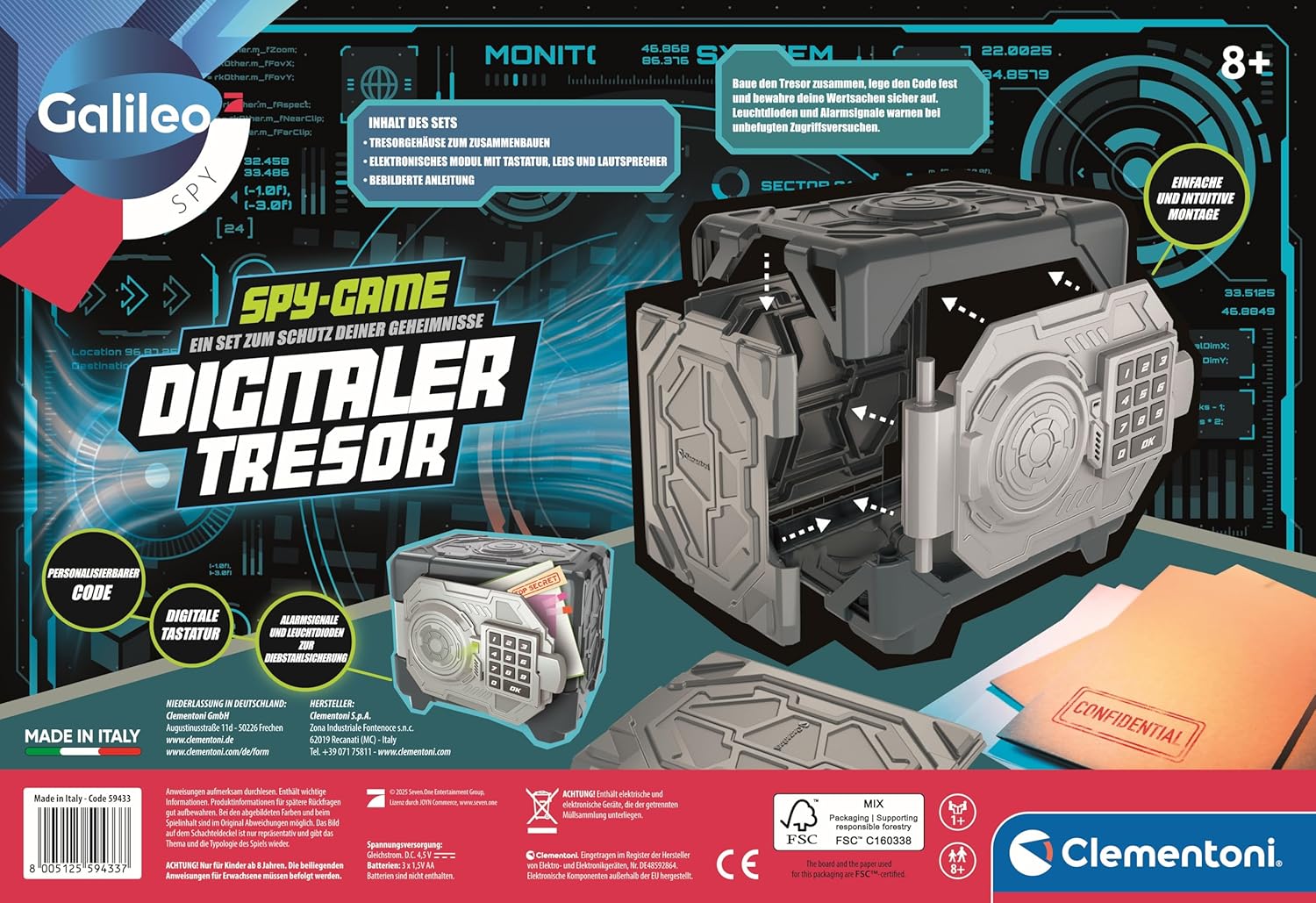 Galileo Digitaler Safe MP57 - Bild 2