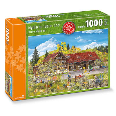Puzzle Idylischer Bauernhof 1000 Teile
