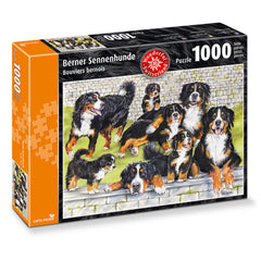 Puzzle Berner Sennenhunde