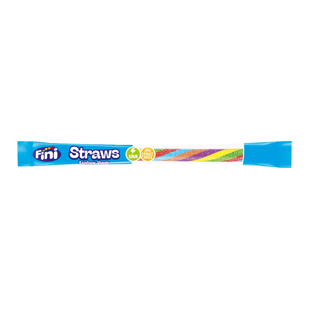 Fini Straws Rainbow Shock 25g - Bild 1