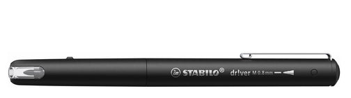Stabilo Driver 0.8mm Faserliner schwarz