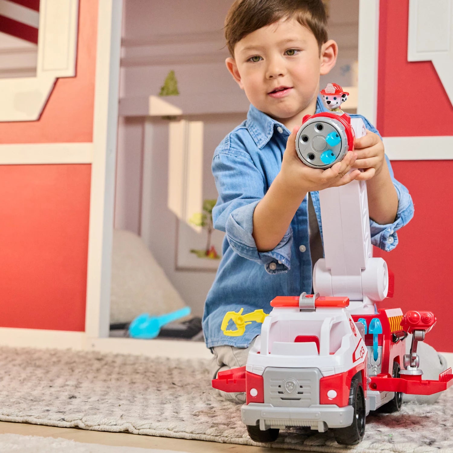 Paw Patrol DX Feuerwehrtruck Fire Rescue Deluxe - Bild 8