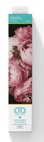 Diamond Painting Vintage Rosen - Bild 2