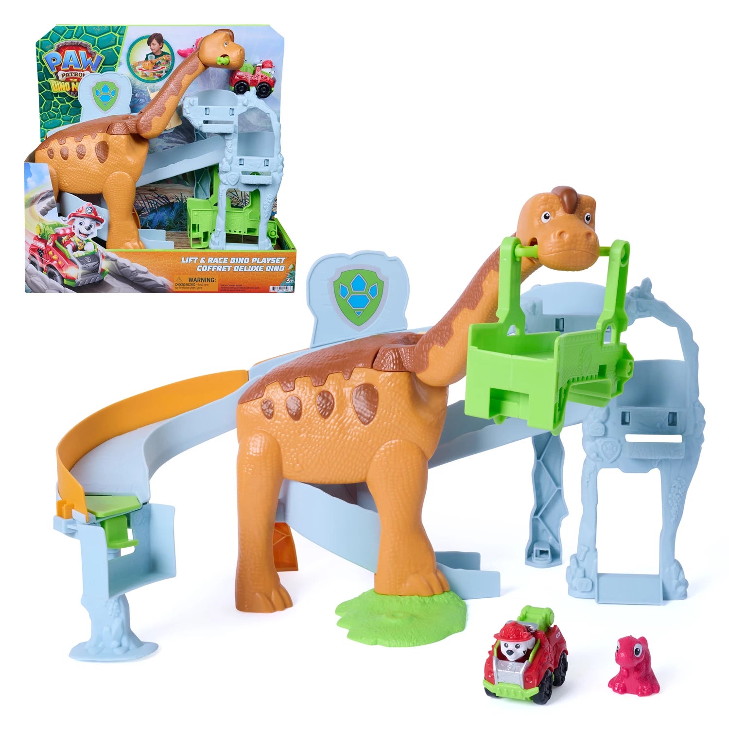 PAW Patrol Dino Movie Lift & Race Dino-Spielset mit Marshall - Bild 2